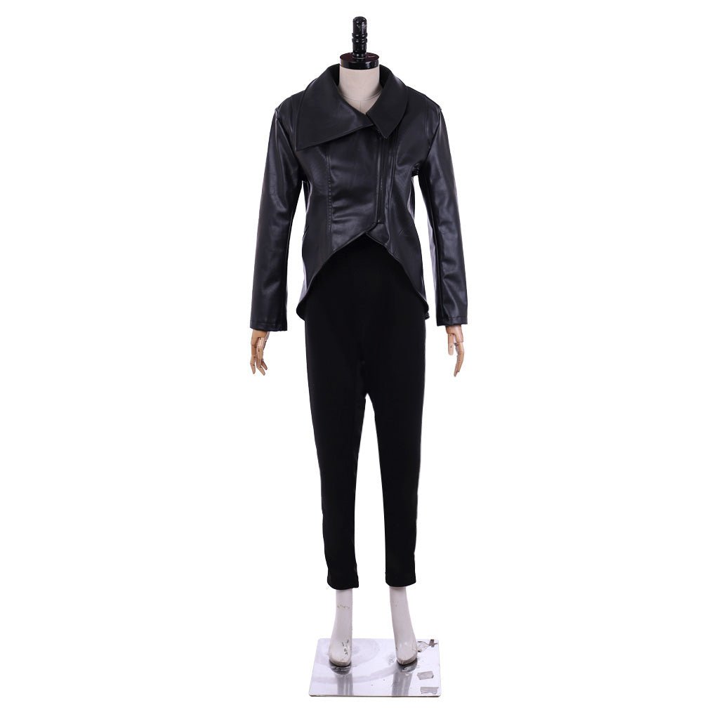 Fantasia Emma Swan Once Upon a Time - Jaqueta e Calça Preta para Cosplay, Carnaval e Halloween - Estrela Cosplay