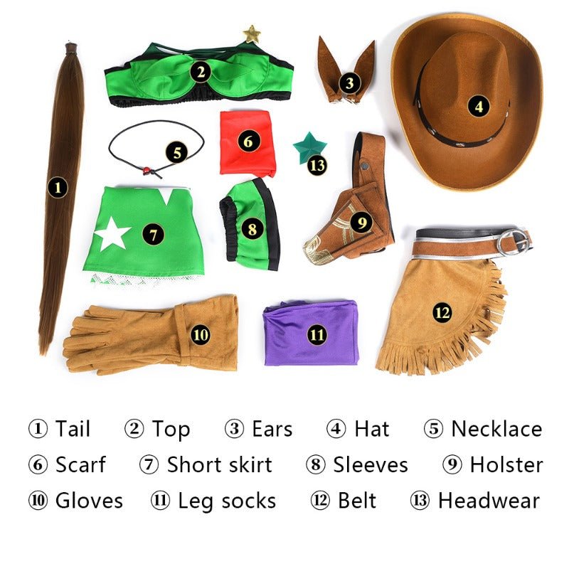 Fantasia de Cosplay Taiki Shuttle de Uma Musume Pretty Derby para Fãs - Estrela Cosplay