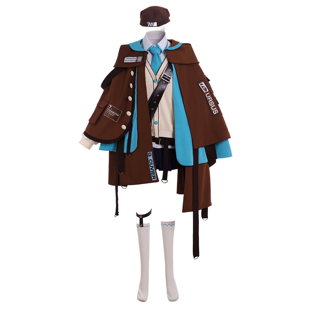 Traje de Cosplay Arknights Istina | Anna Morozov para Adultos | Série de Cosplay de Jogo - Estrela Cosplay