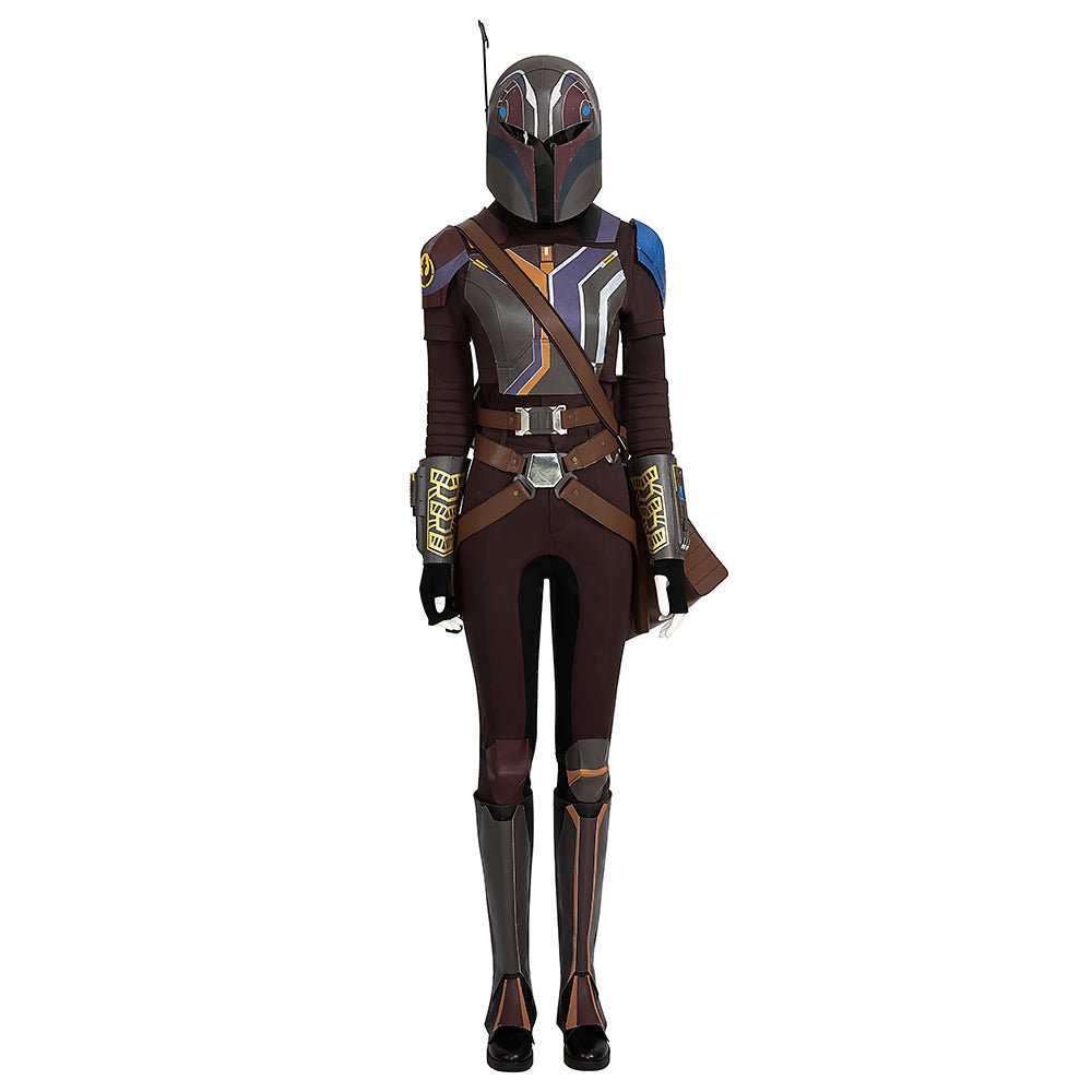 Fantasia Cosplay Star Wars Ahsoka Tano e Sabine Wren – Autêntica e Detalhada para Fãs - Estrela Cosplay