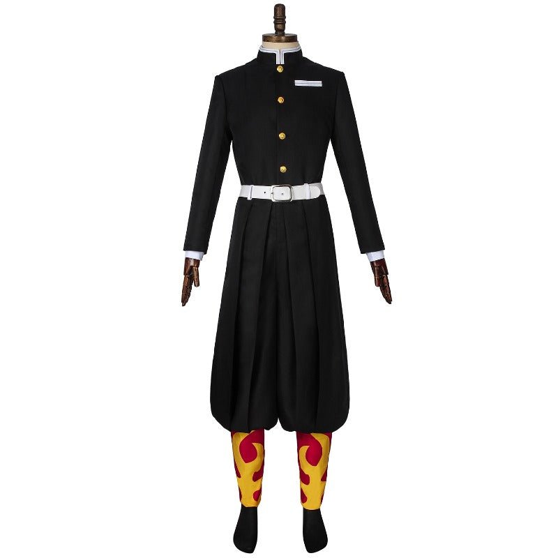 Demon Slayer: Traje de Cosplay Kyojuro Rengoku - Encarnando o Poder do Pilar de Fogo - Estrela Cosplay