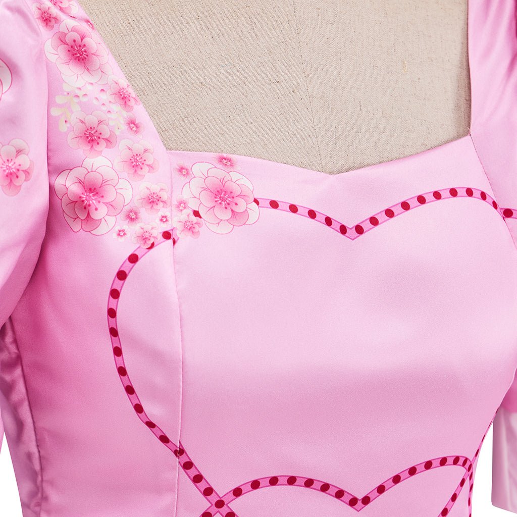 Vestido de Cosplay D-Descendentes 4 Vermelho – Fantasia de Princesa para Halloween e Carnaval - Estrela Cosplay