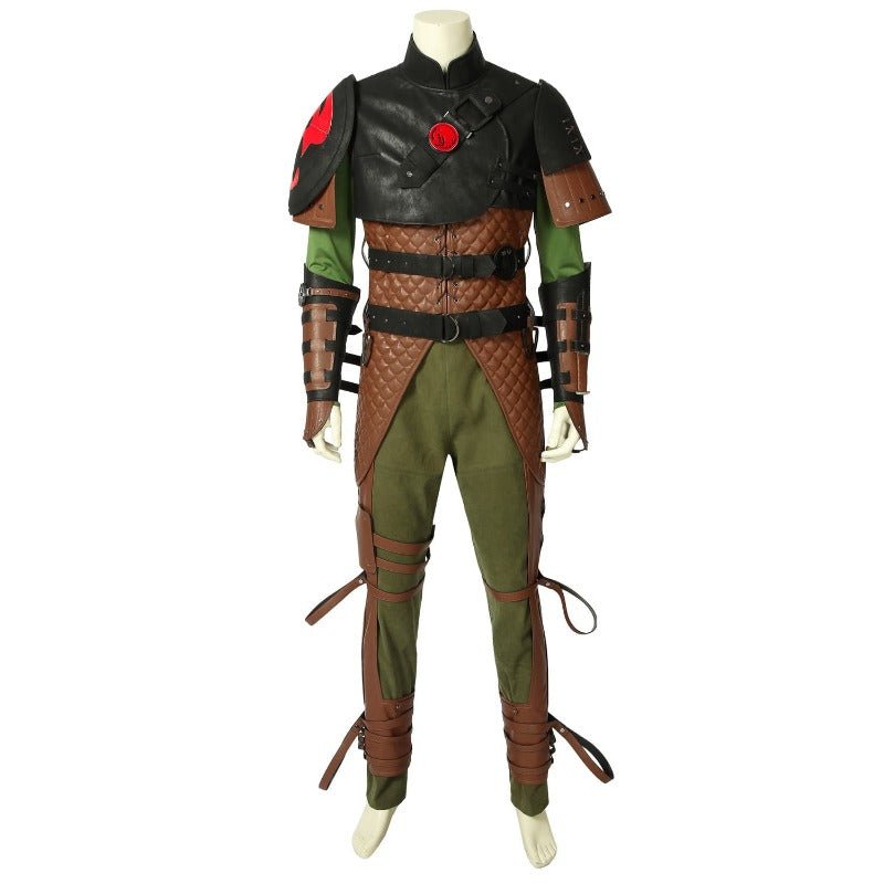 Fantasia Premium de Couro Sintético Hiccup de Como Treinar Seu Dragão 2 - Estrela Cosplay