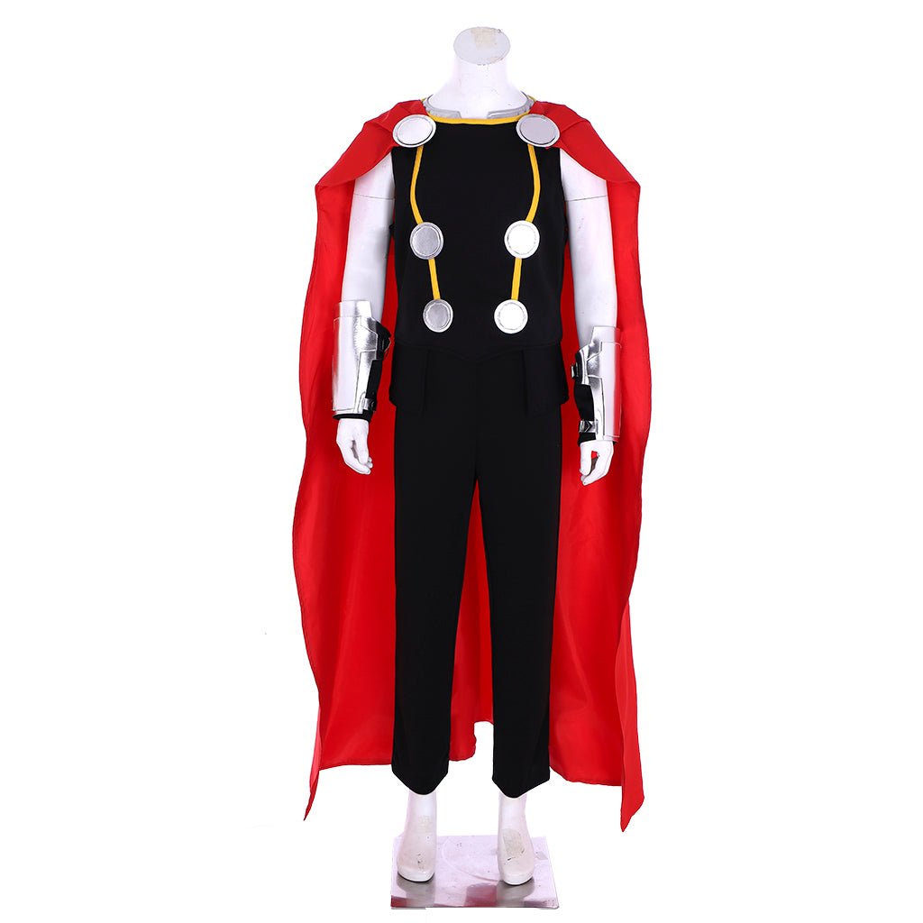 Traje de Super-Herói Thor com Capa, Feito Sob Medida para o Ajuste Perfeito - Estrela Cosplay