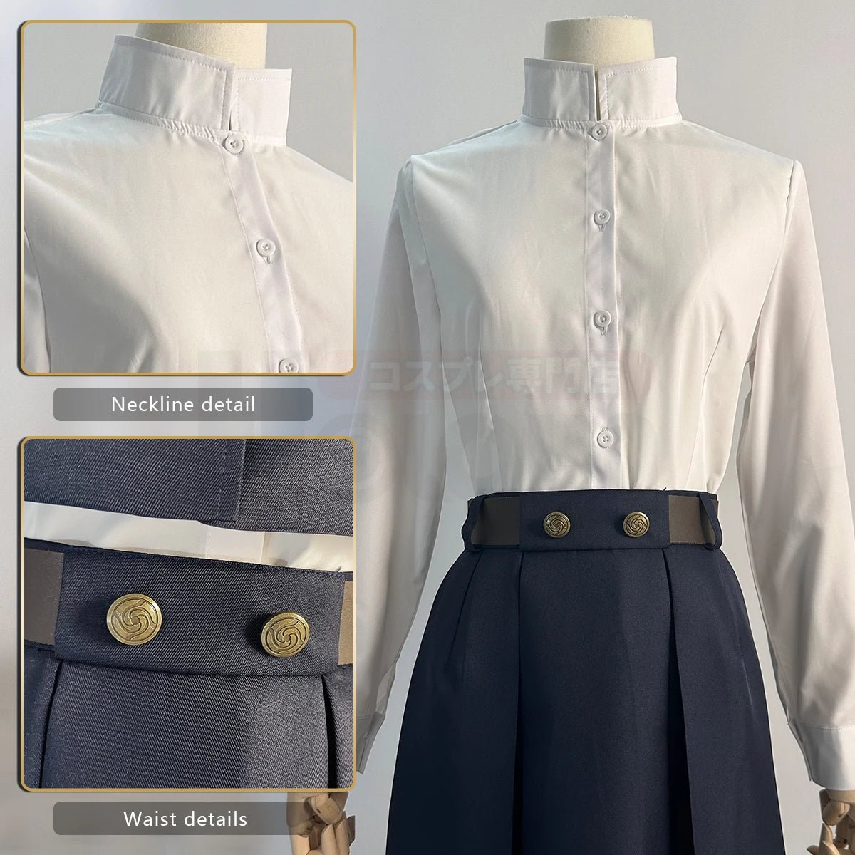 Fantasia de Cosplay Nobara Kugisaki de Jujutsu Kaisen - Peruca, Casaco e Saia para Anime, Halloween e Natal - Estrela Cosplay