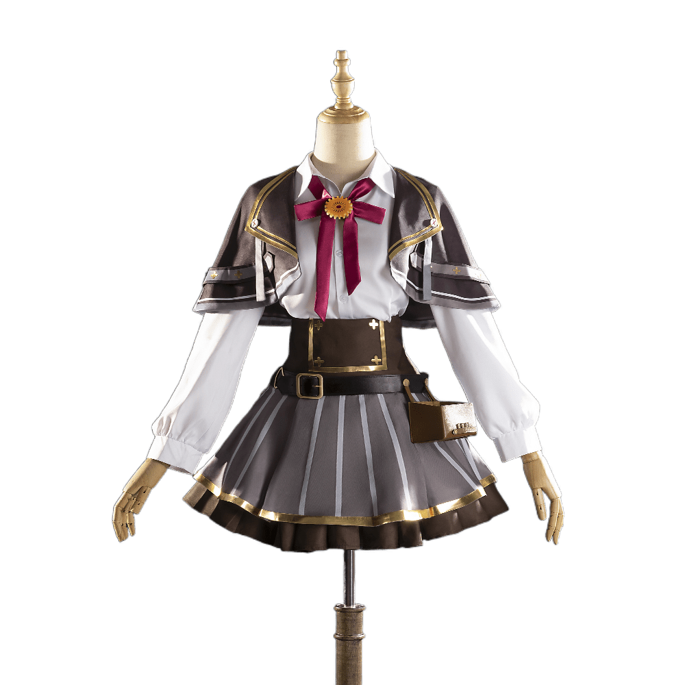 Fantasia de Cosplay Ace Taffy de VTuber - Roupa Inspirada em Anime para Halloween - Estrela Cosplay