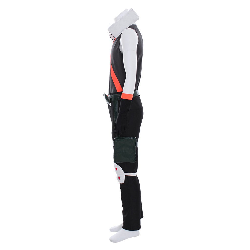 Fantasia Cosplay Katsuki Bakugou de My Hero Academia - Conjunto Completo Estilo Herói Explosivo - Estrela Cosplay