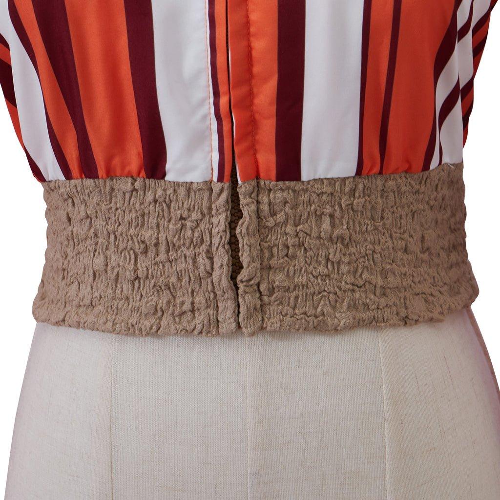 Fantasia de Cosplay Donna Sheridan Mamma Mia para Mulheres | Macacão com Cinto | Traje de Musical da Broadway - Estrela Cosplay