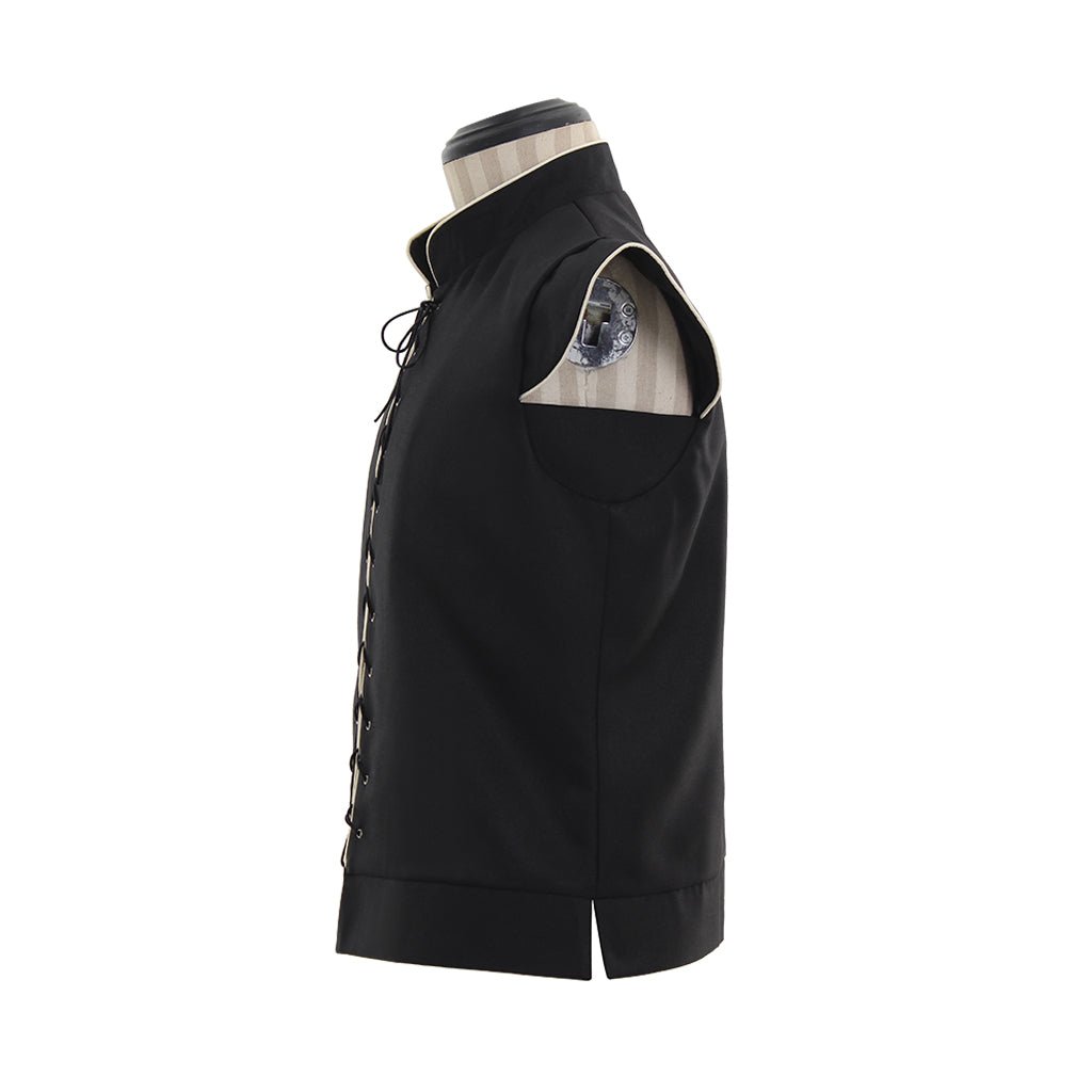 Colete Gótico Renascentista Medieval para Homens – Vestuário de Cosplay Vermelho | Série Medieval Estrela do Cosplay - Estrela Cosplay