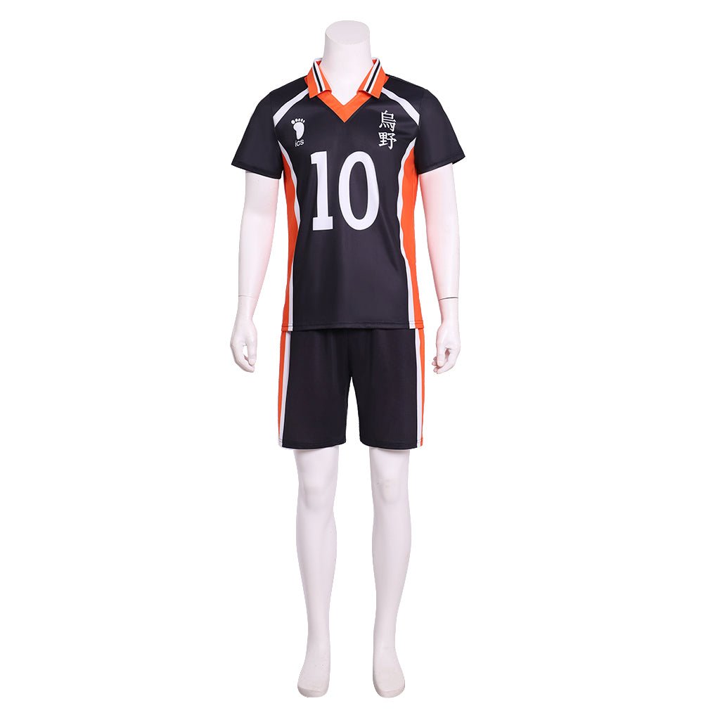 Gurbanton Haikyuu Karasuno High School Camisa de Vôlei Cosplay - Estrela Cosplay