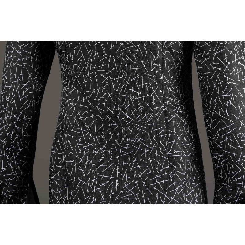 Fantasia Wednesday Addams - Traje Gótico da Família Addams para Halloween - Estrela Cosplay