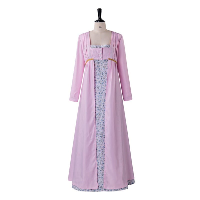 Vestido Pastoral Spencer Regencia Jane Austen | Traje de Baile Vitoriano Medieval - Estrela Cosplay