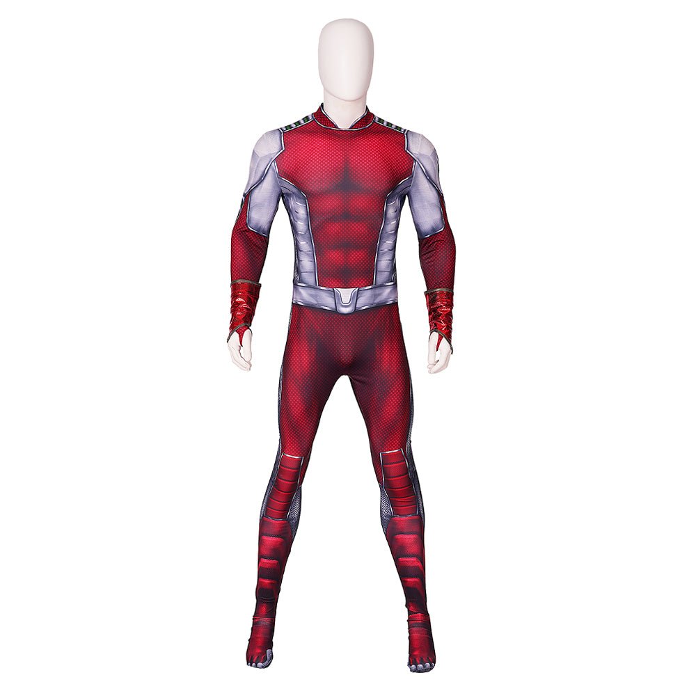 Fantasia de Beast Boy Gar Logan da Temporada 4 de Titans - Traje de Spandex - Estrela Cosplay