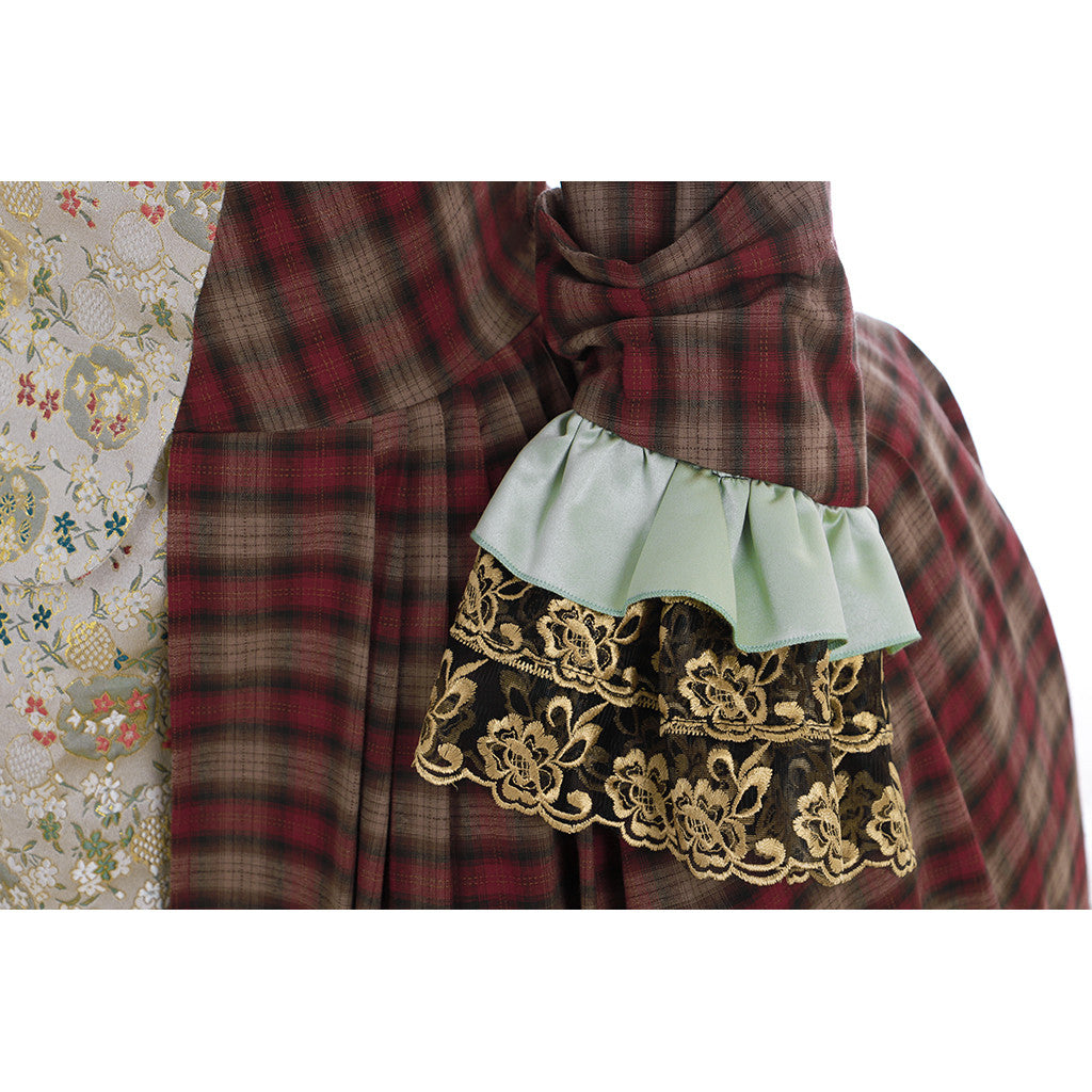 Vestido de Cosplay Inspirado em Outlander | Traje das Terras Altas da Escócia para Mulheres - Estrela Cosplay