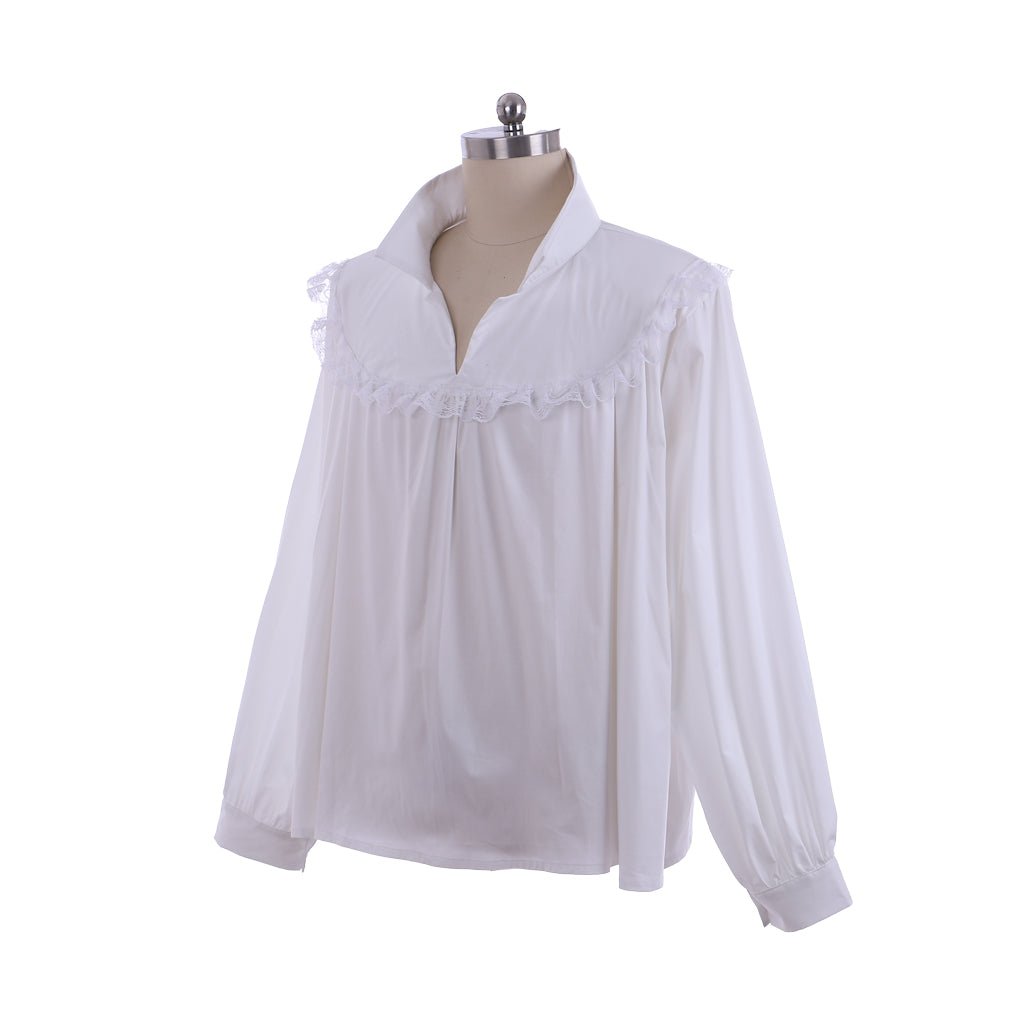 Camiseta Branca de Howl do Castelo Animado - Fantasia de Cosplay - Estrela Cosplay