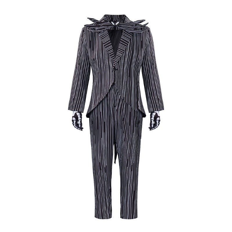 Fantasia de Jack Skellington Halloween Town para Carnaval e Halloween - Estrela Cosplay