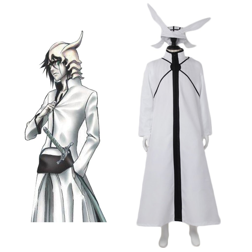 Traje de Cosplay de Ulquiorra Cifer Espada de Bleach - Estrela Cosplay