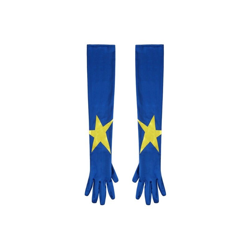 Vestido Lolita de Fantasia Cosplay Cure Cosmo Yuni - Star Twinkle Pretty Cure - Estrela Cosplay