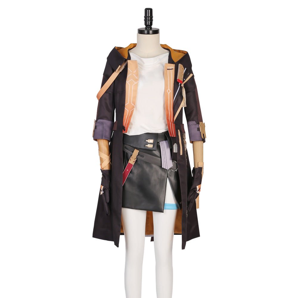 Fantasia Feminina Trailblazer de Honkai Star Rail para Halloween - Conjunto Completo - Estrela Cosplay