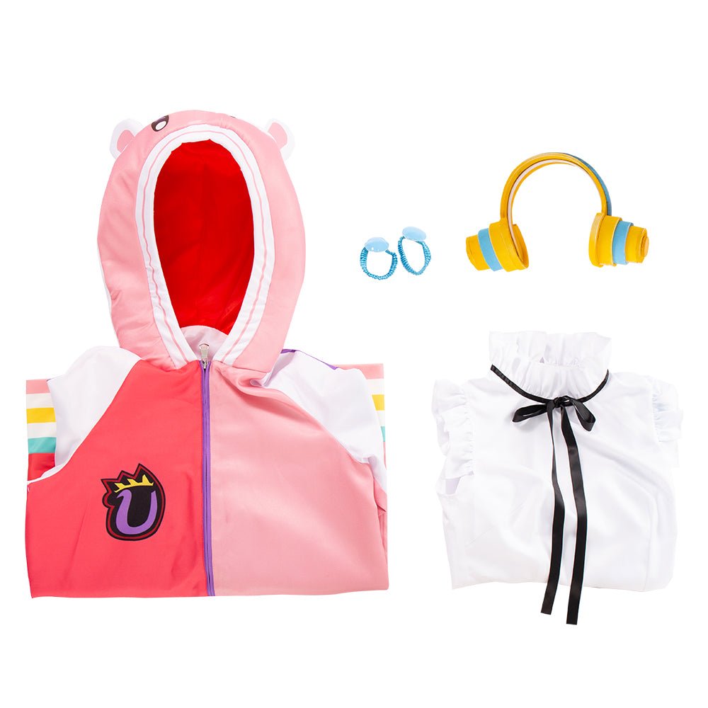 Fantasia de Cosplay Uta Wuta - Versão Palco Vermelha | Traje da Canção do Mundo de One Piece - Estrela Cosplay