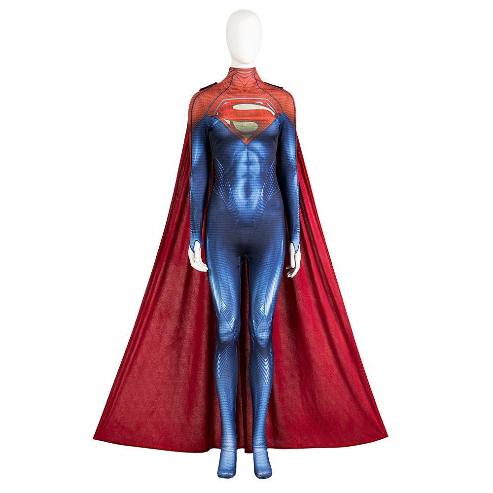 Fantasia de Supergirl Kara Zor-El do Filme The Flash - Conjunto Completo para Cosplay e Halloween - Estrela Cosplay