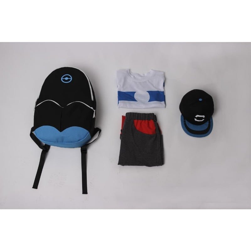 Fantasia de Elio Sol e Lua Inclui Mochila para Festas de Halloween e Natal - Estrela Cosplay