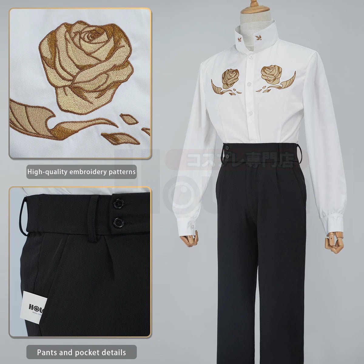 Fantasia Cosplay Dazai Osamu de Bungo Stray Dogs - Peruca, Casaco, Calça e Camisa para Halloween e Natal - Estrela Cosplay
