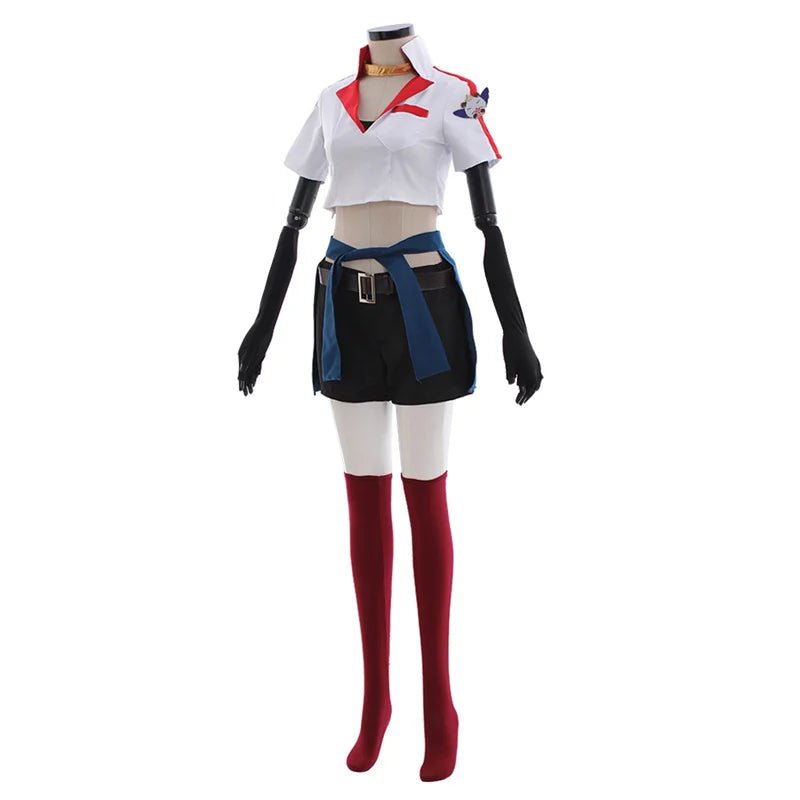 Fantasia de Sivir do LOL com Chapéu para Mulheres e Meninas - Uniforme Estiloso - Estrela Cosplay