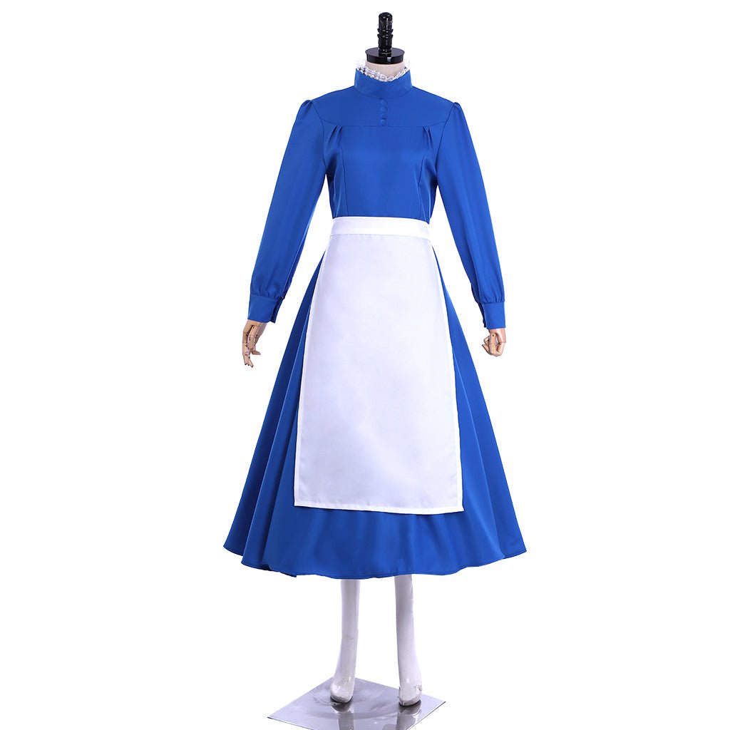 Fantasia Cosplay Sophie Hatter do Castelo Animado - Vestido Azul Tamanho Plus - Estrela Cosplay