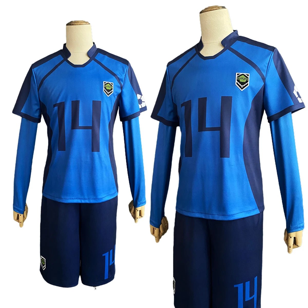 Fantasia e Peruca de Cosplay de Blue Lock - Isagi Bachira, Chigiri Nagi, Rin Sae, Itoshi Kaiser, Reo Hiori, Barou Shidou, Niko Yukimiya - Estrela Cosplay