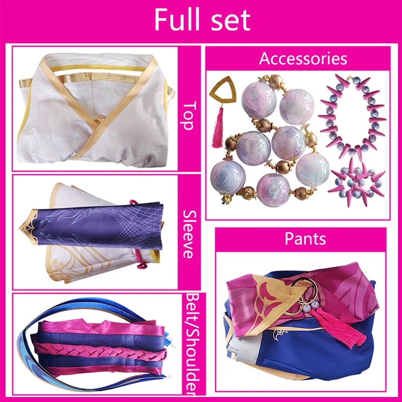 Fantasia Syndra Spirit Blossom LOL - Vestido Kimono Mulher Jogo Completo - Estrela Cosplay