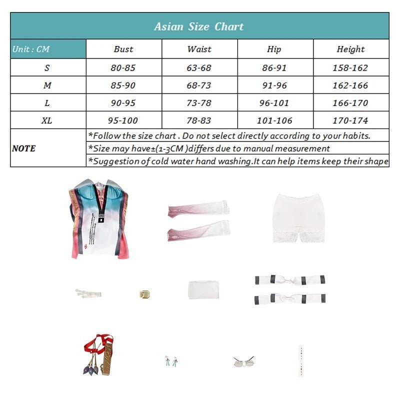 Fantasia de Cosplay Zhezhi do Jogo Wuthering Waves - Vestido de Pintora com Pincel Encantado para Mulheres, Traje para Festa de Halloween - Estrela Cosplay