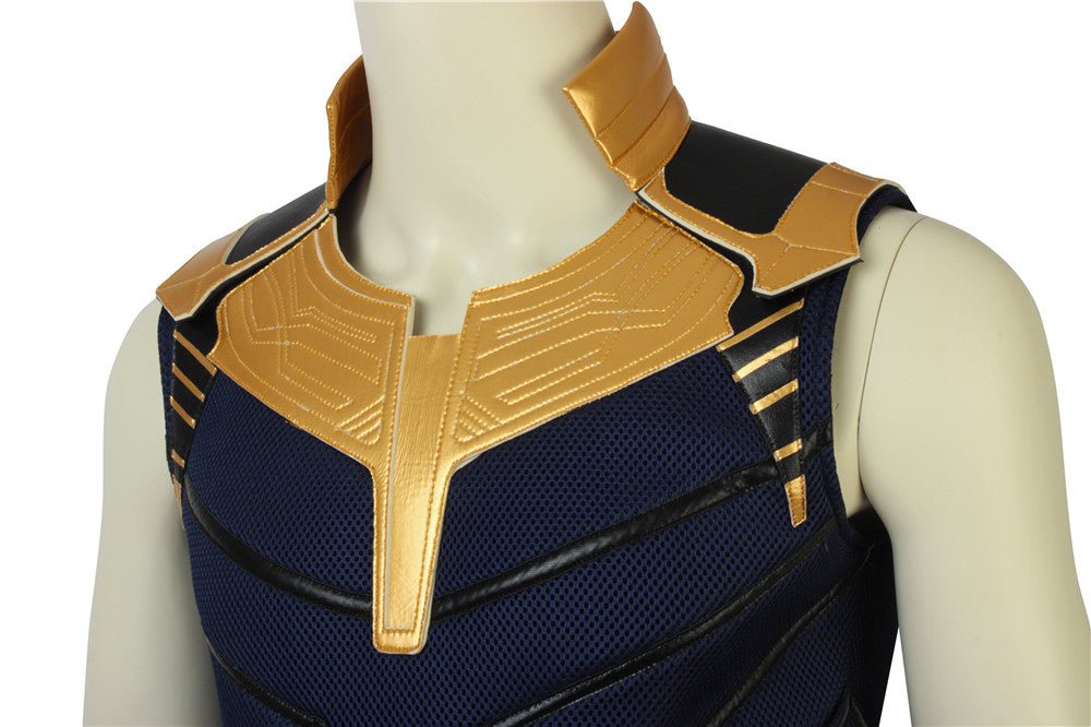 Fantasia de Thanos - Avengers: Guerra Infinita - Colete, Calça e Luvas para Homens - Estrela Cosplay