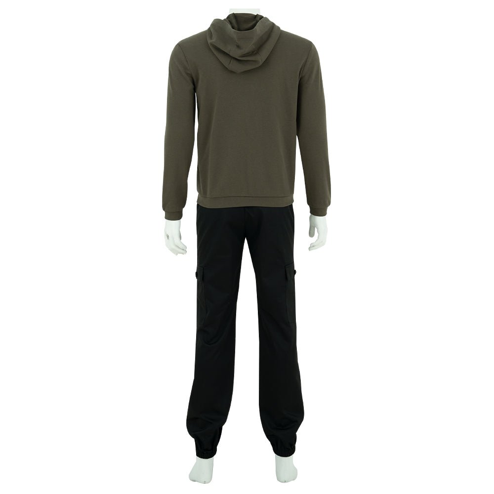 Casaco Verde Militar do Charada Fantasia Cosplay | Casaco com Ponto de Interrogação para Halloween - Estrela Cosplay