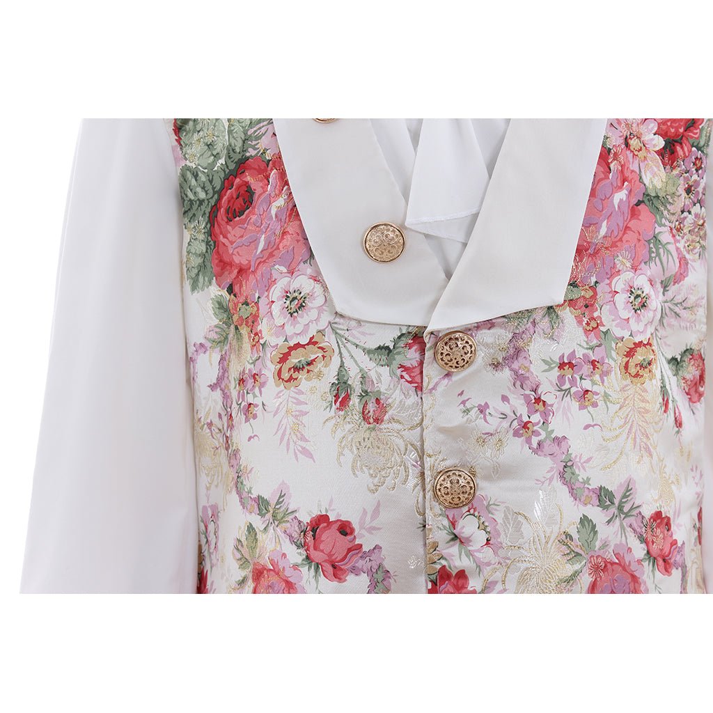 Traje Barroco Rococó Roxo para Homens | Elegante Fantasia de Cosplay para Casamentos e Festas - Estrela Cosplay