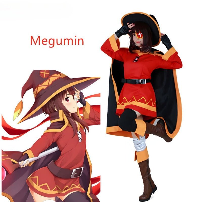 KonoSuba: A Bênção de Deus Neste Mundo Maravilhoso! Fantasia de Cosplay Megumin - Estrela Cosplay