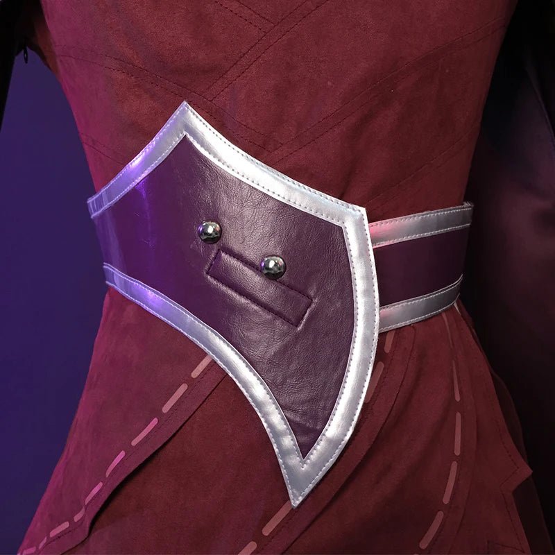 Fantasia de Cosplay Xayah A Rebelde LOL - Nova Campeã Traje Halloween Feminino com Capa - Estrela Cosplay