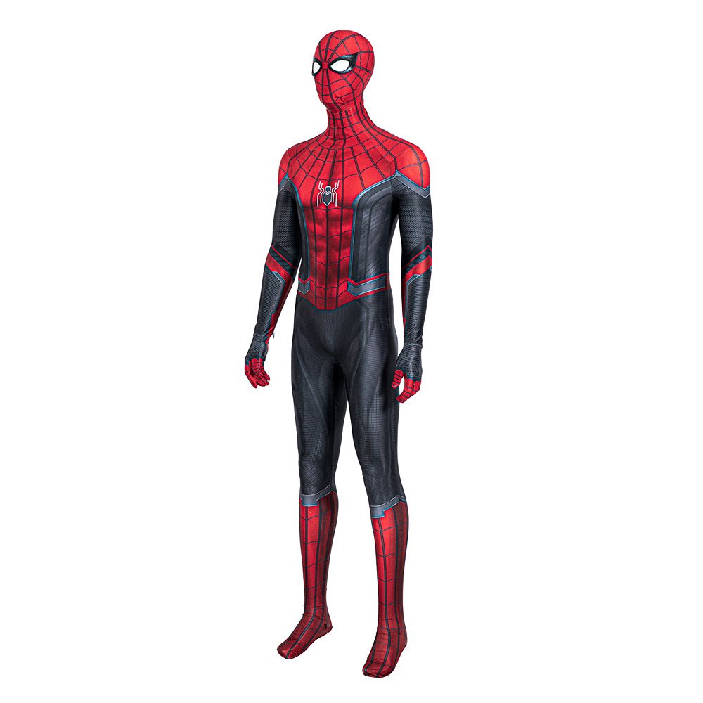 Traje de Cosplay do Homem-Aranha Longe de Casa Vermelho para Homens - Design Preciso do Filme - Estrela Cosplay