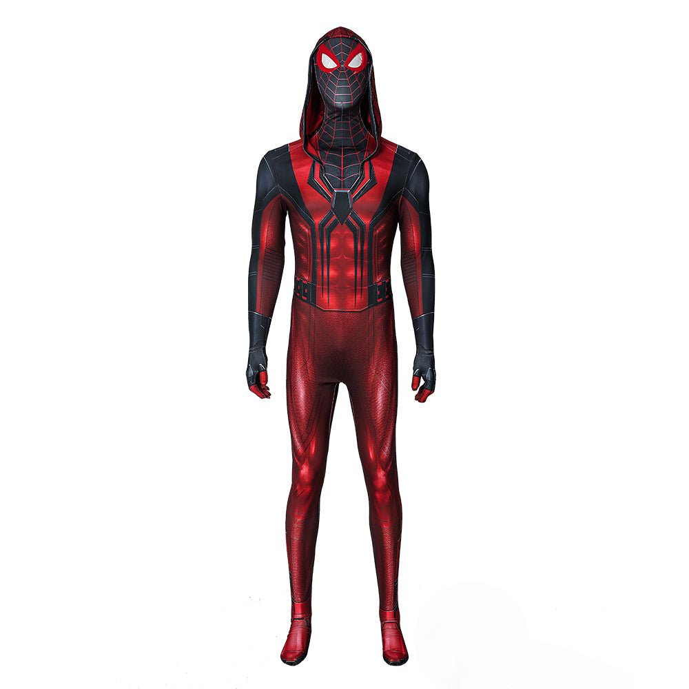 Maca de Cosplay Spider-Man Miles Morales 2023 para Halloween, Comic Con e Festas - Estrela Cosplay