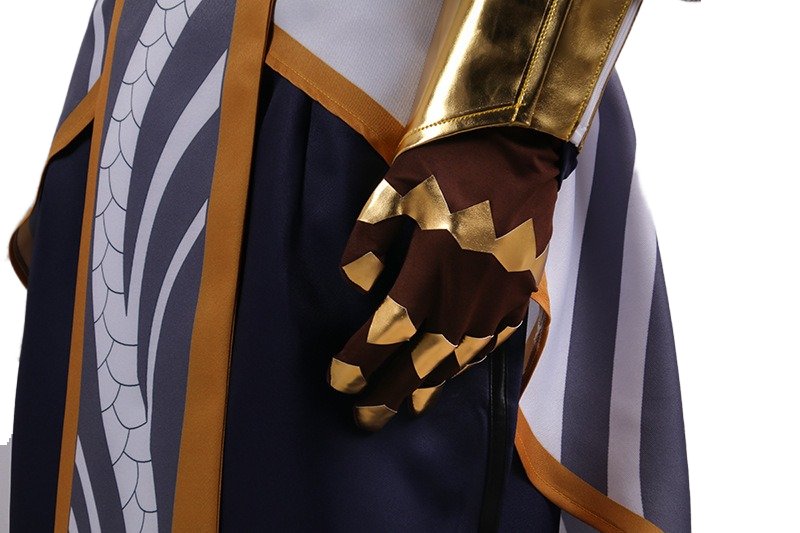 Fantasia Dragonmancer True Dragon Lee Sin para Homens - Jogo LOL - Traje de Cosplay para Halloween e Festas Temáticas - Estrela Cosplay