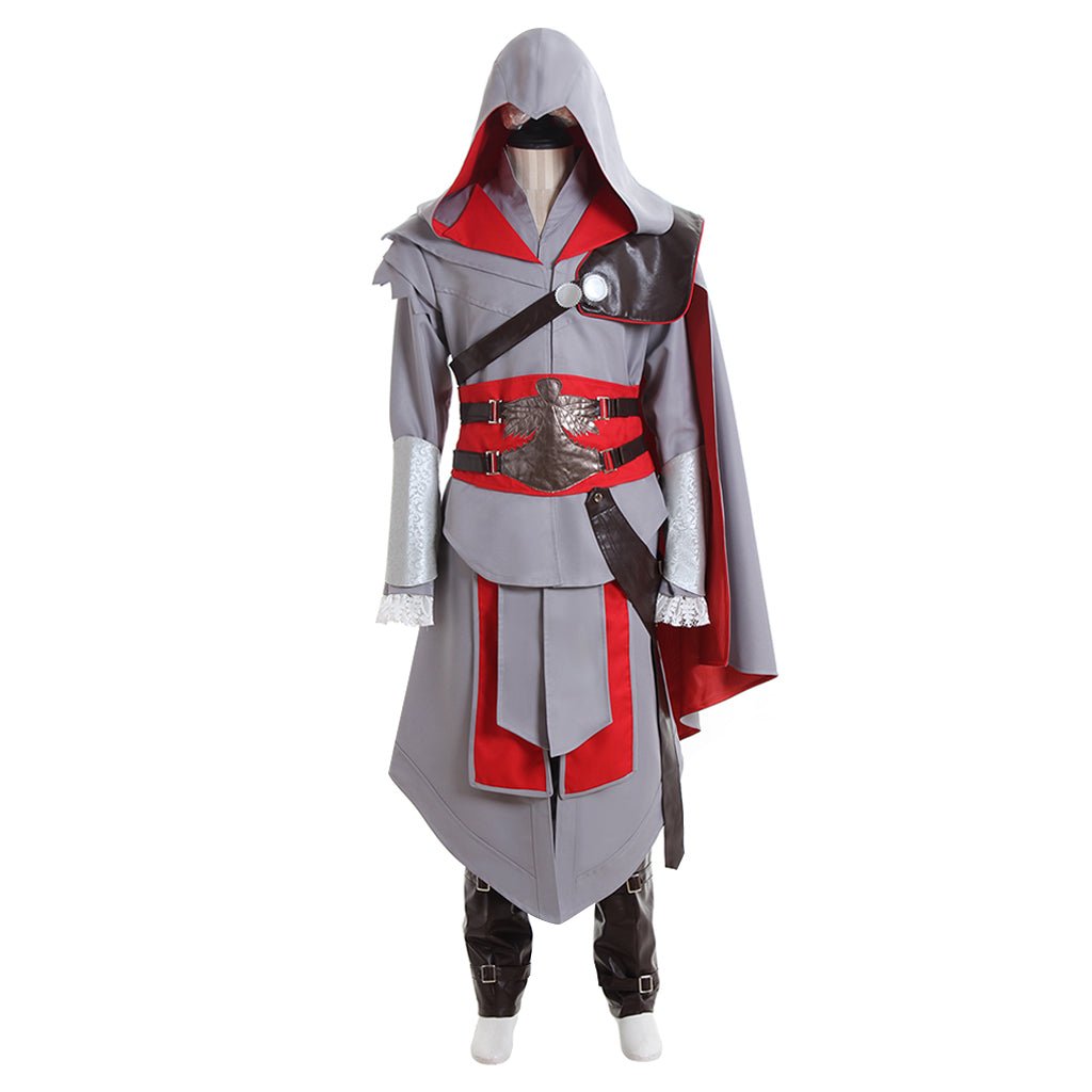 Fantástico Traje de Cosplay Ezio Connor Assassin's Creed | Roupa Inspirada no Jogo - Estrela Cosplay