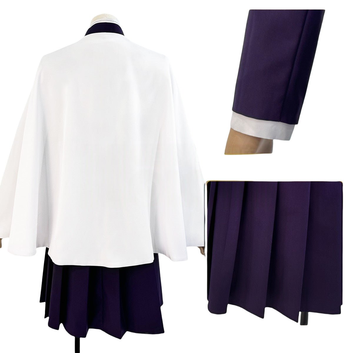 Fantasia de Cosplay Kanao Tsuyuri de Demon Slayer: Kimetsu no Yaiba - Estrela Cosplay