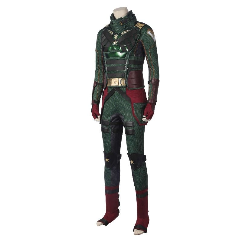 Fantasia de Alta Qualidade Soldier Boy da Série The Boys - Traje de Herói Americano para Halloween - Estrela Cosplay