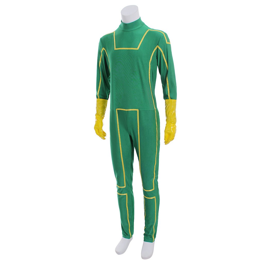 Fantasia de Cosplay Dave Lizewski Kick-Ass - Traje Verde - Estrela Cosplay