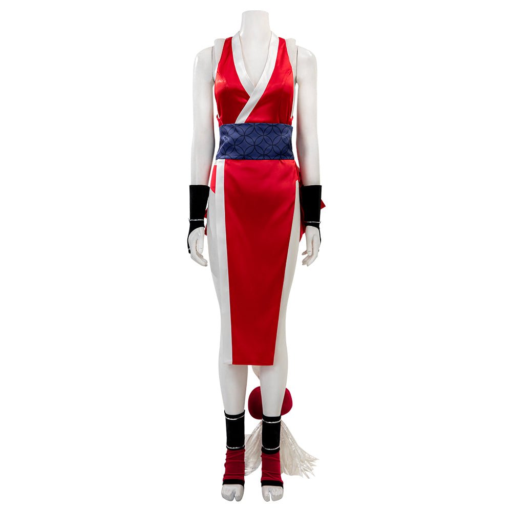 Traje de Cosplay Mai Shiranui Street Fighter - Fantasia de Personagem de Jogo de Alta Qualidade - Estrela Cosplay