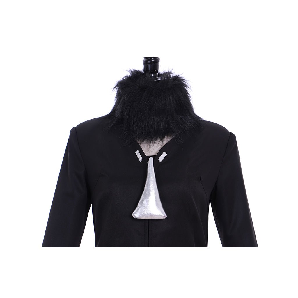 Fantasia de Cosplay Cynthia Pokémon Sol e Lua - Terno Completo Preto - Estrela Cosplay