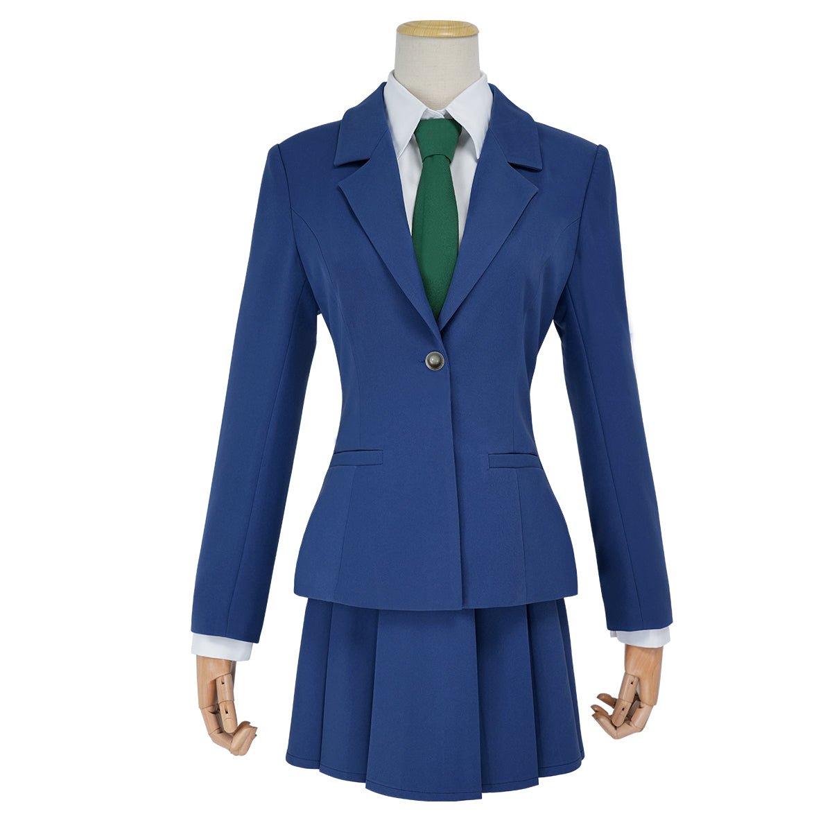 Uniforme Escolar Teitan de Ran Mouri para Fãs de Detective Conan - Traje de Cosplay - Estrela Cosplay