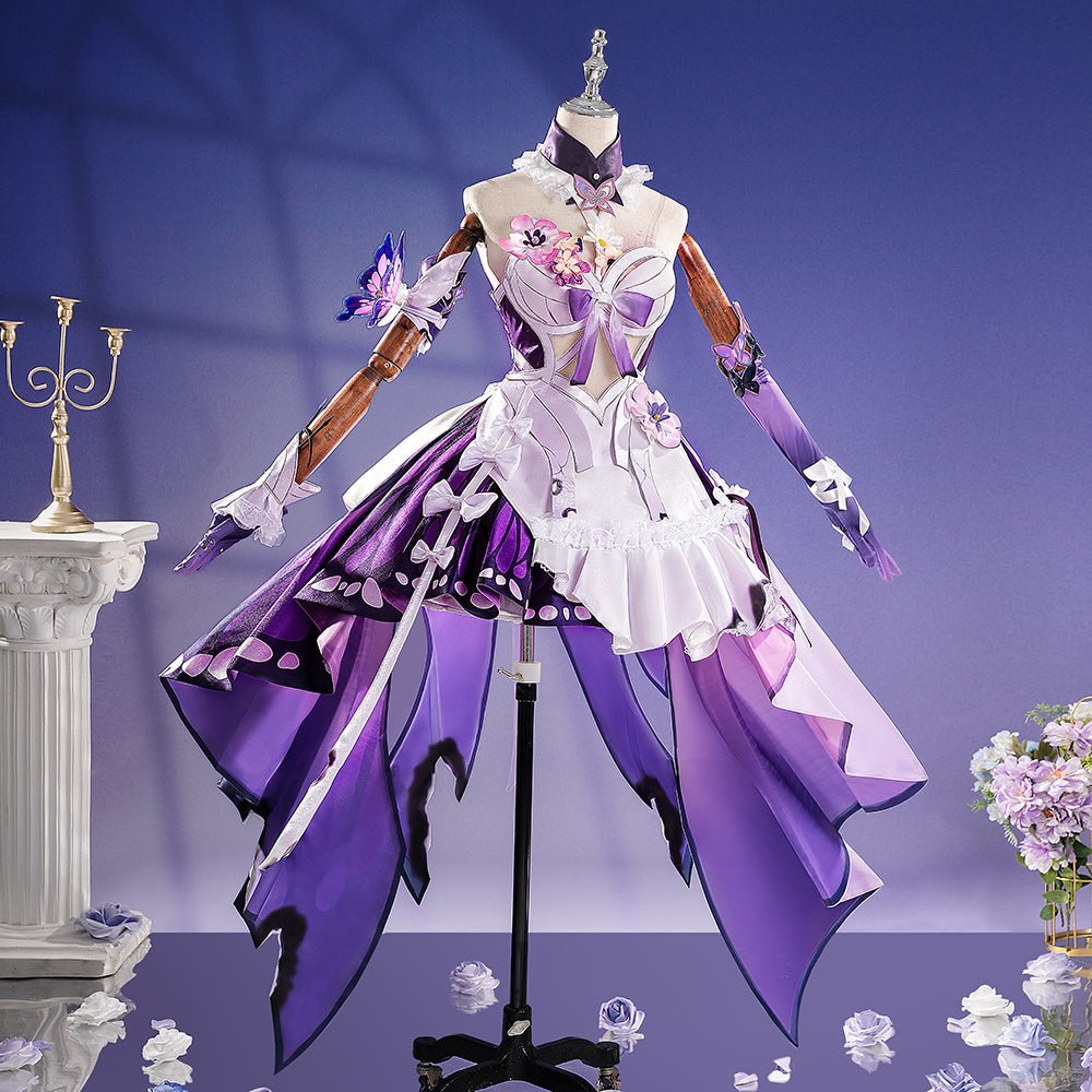 Traje de Cosplay Borboleta Etérea de Honkai: Star Rail - Estrela Cosplay