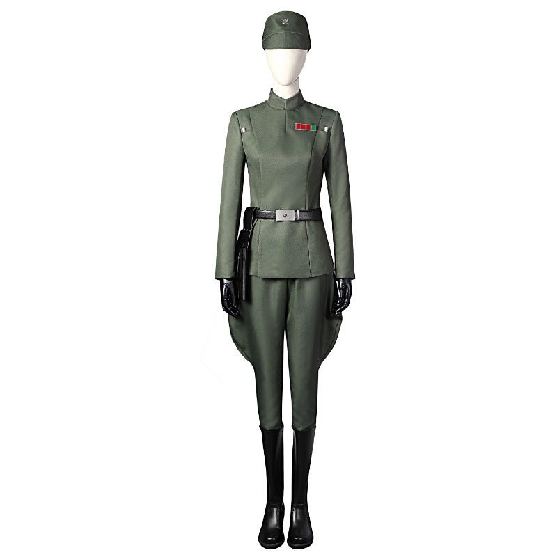 Uniforme Militar Imperial de Obi Wan Kenobi para Adultos - Fantasia de Cosplay com Chapéu - Estrela Cosplay