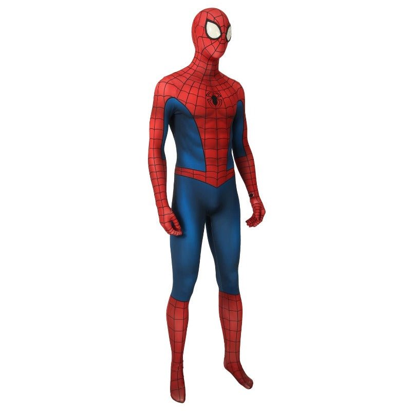 Traje 3D Zentai do Homem-Aranha - Fantasia de Cosplay Inspirada no PS4 para Halloween - Estrela Cosplay
